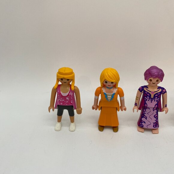Geobra Playmobil Girls/Women Lot of 5 Figurines - Picture 2 of 6